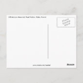 Gedenkstätte uss arizona postkarte (Rückseite)