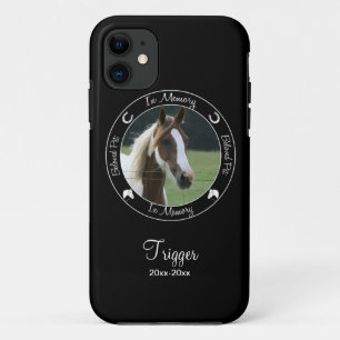 Gedenkstätte - Verlust eines Pferdes - Benutzerdef iPhone 11 Hülle