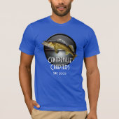 Gedenkstätte Walleye Pike, Wasser und Mond T-Shirt (Vorderseite)