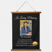 Gedenkstätte Wandteppich Mit Holzrahmen (Vorderseite)