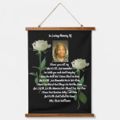 Gedenkstätte Wandteppich Mit Holzrahmen (Vorderseite)