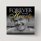 Gedenkstätte zum Schwarzen Foto Button (Vorderseite)