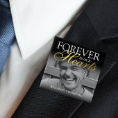 Gedenkstätte zum Schwarzen Foto Button