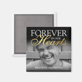 Gedenkstätte zum Schwarzen Foto Magnet (Vorderseite/Rückseite)