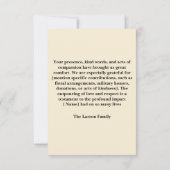 Gedenkstätte zur Beerdigung der Ozeane aus der Fam Dankeskarte (Rückseite)