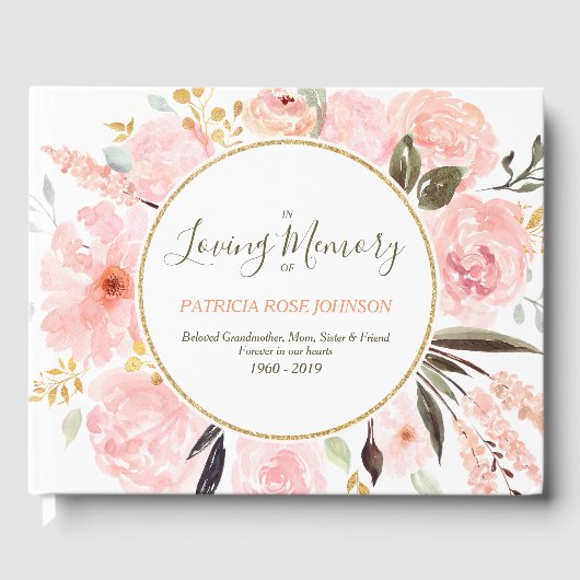 Gedenkstätte zur Beerdigung des Andenkens an die R Gästebuch (Vorderseite)