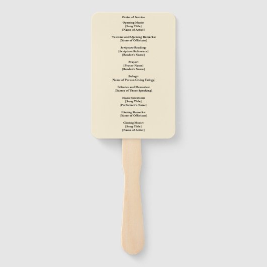 Gedenkstätte zur Beerdigung des Sonnenaufgangs Fächer (Rückseite)