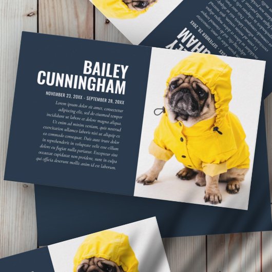 Gedenkstätte zur Beerdigung von Erinnerungsfotos Visitenkarte