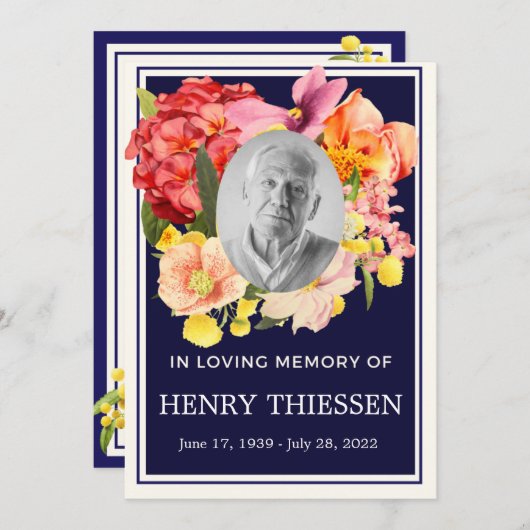 Gedenkstätte zur Beerdigung von Flora und Fauna, R Einladung (Vorne/Hinten)