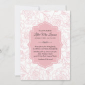 Gedenkstätte zur Beerdigung von Pink Floral lädt e (Vorderseite)