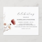 Gedenkstätte zur Beerdigung von Pink und Weißmohn (Vorderseite)