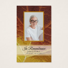 Gedenkstätten für Herbstbeerdigung