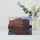 Gedenkstätten, mittelalterliches Fort, Nea Paphos, Postkarte (Stehend Vorderseite)