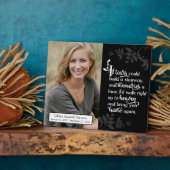 Gedenkstempel der Familienfeier Condolence Plaque Fotoplatte (Seite)