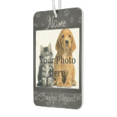 Gedenkstempel für Hunde oder Katzen drucken, um da Autolufterfrischer (Links)