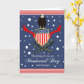 Gedenktafel - Adler und Banner Karte (Gelbe Blume)