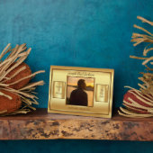 Gedenktafel für das Gold Table Foto Fotoplatte (Seite)