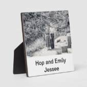 Gedenktafel für Familien mit Easle Fotoplatte (Vorderseite)