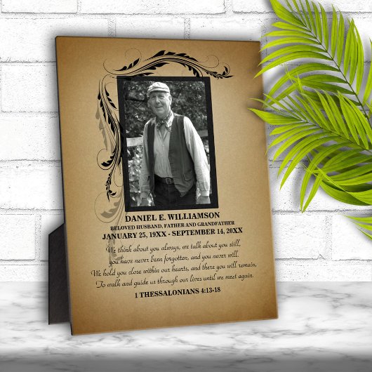 Gedenktafel für Gold-Foto Fotoplatte