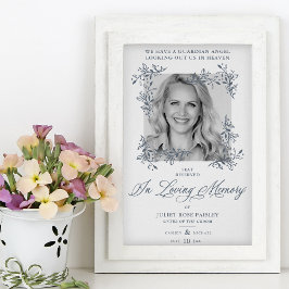 Gedenktafel Hochzeit Foto Erinnerung Liebe Poster