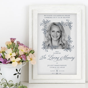 Gedenktafel Hochzeit Foto Erinnerung Liebe Poster