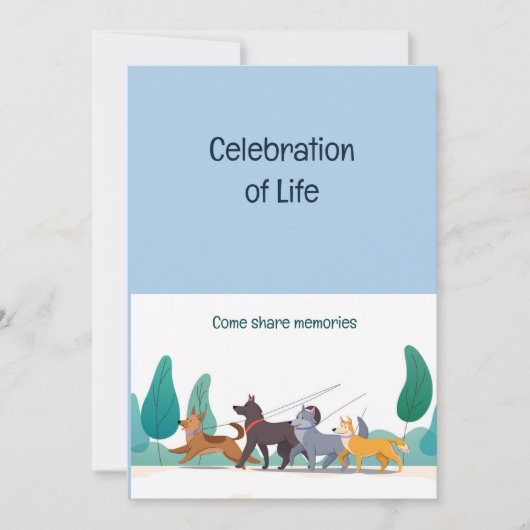 Gedenktafel Hundeschlittenwanderung Einladung (Vorderseite)