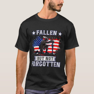 Gedenktag 2021 Gefallene nicht vergessen amerikani T-Shirt