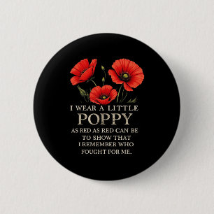 Gedenktag 2025 Gedenkfeiertag Roter Po Button