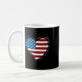 Gedenktag 25. Mai Patriotic Kaffeetasse (Links)