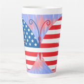 Gedenktag/4. Juli Butterfly Milchtasse (Vorderseite)