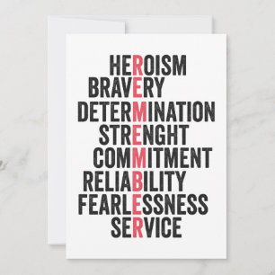 Gedenktag Amerikanischer Patrioter Veteran erinner Feiertagskarte