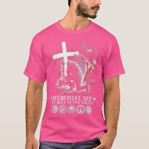 Gedenktag, an dem wir Veteran nie vergessen werden T-Shirt