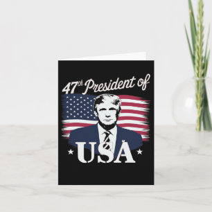 Gedenktag an Präsident Donald Trump zur Amtseinfüh Karte