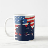 Gedenktag Barbecue Party Kaffeetasse (Links)