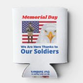 Gedenktag Dank an unsere Soldaten Dosenkühler (Rückseite)