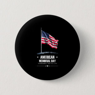 Gedenktag der Amerikaner: Die gefallene Flagge der Button