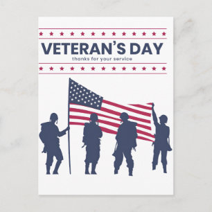 Gedenktag der Veteranen-Mütter-Tag-Tribut 2026 Postkarte