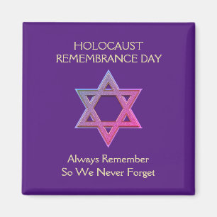 Gedenktag des Holocaust Magnet