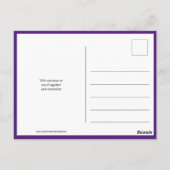 Gedenktag des Holocaust Postkarte (Rückseite)