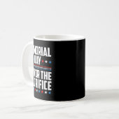 Gedenktag Ehre Das Opfer Kaffeetasse (Vorderseite Links)