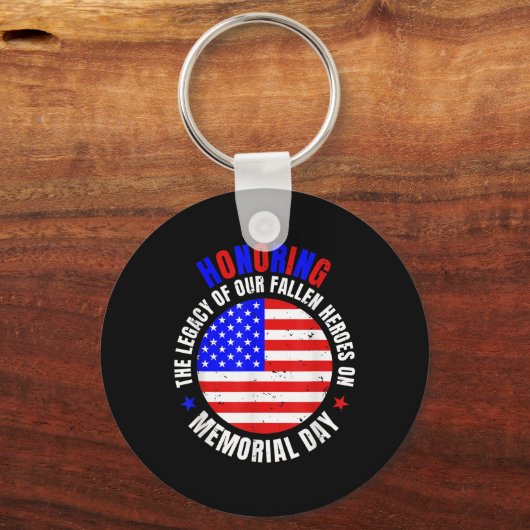 Gedenktag ehren schlüsselanhänger (Vorderseite)