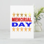 Gedenktag Einladung (Stehend Vorderseite)