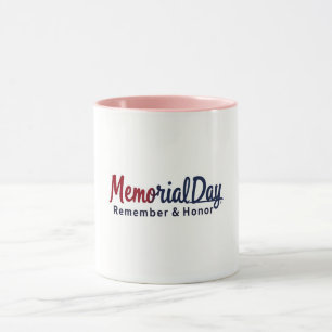 Gedenktag „Erinnern & Ehren“ Patriotischer Kaffeeb Tasse
