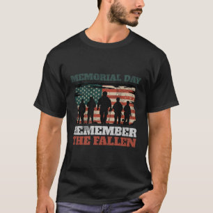 Gedenktag Erinnern Sie sich an die gefallenen US-F T-Shirt