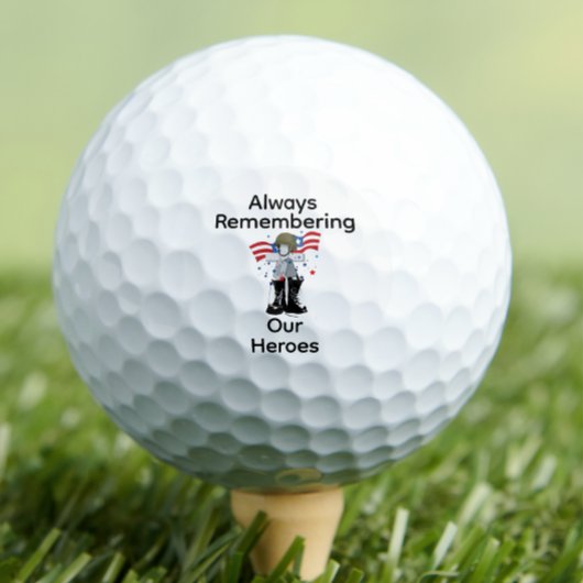 Gedenktag, Erinnern und Ehren Golfball
