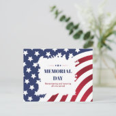 Gedenktag Feiertagspostkarte (Stehend Vorderseite)