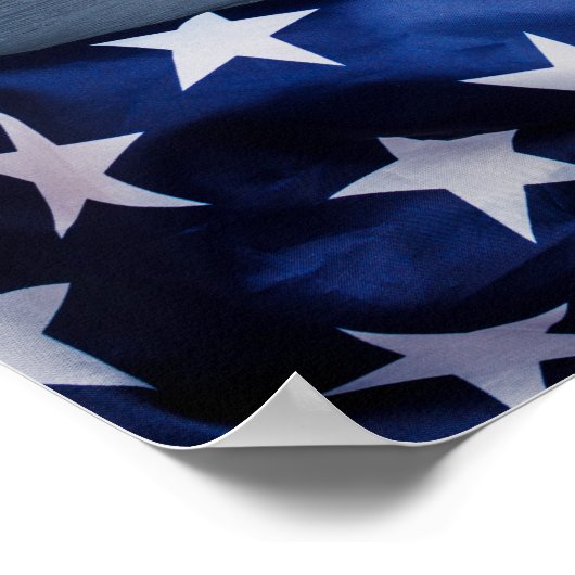 Gedenktag Flag "We Remember" Poster (Ecke)