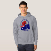 Gedenktag für Australien Veteranen Hoodie (Vorne ganz)