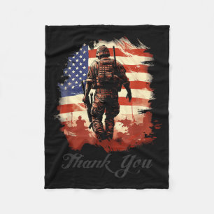 Gedenktag für militärveteranen der amerikanischen fleecedecke