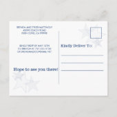 Gedenktag Gestalten Moderne Patriotische GRILLEN Einladungspostkarte (Rückseite)